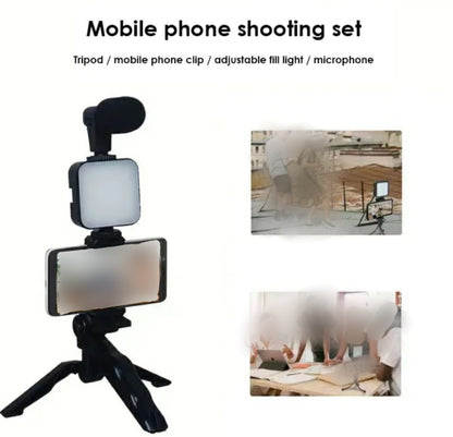 Vlogging kit with Light Mic and Remote