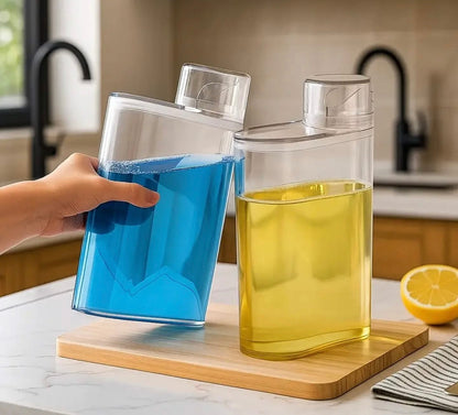Laundry Detergent Dispenser with Handle