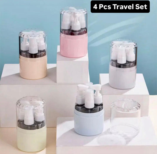 4 Pcs Travel Bottles Set (50ml each bottle)