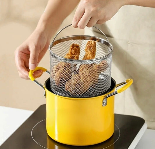 2 Litre Non-Stick Deep Frying Pot