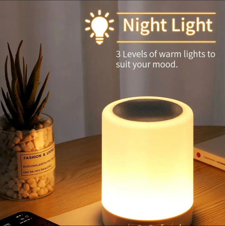 Rechargeable Lamp with Bluetooth Speaker