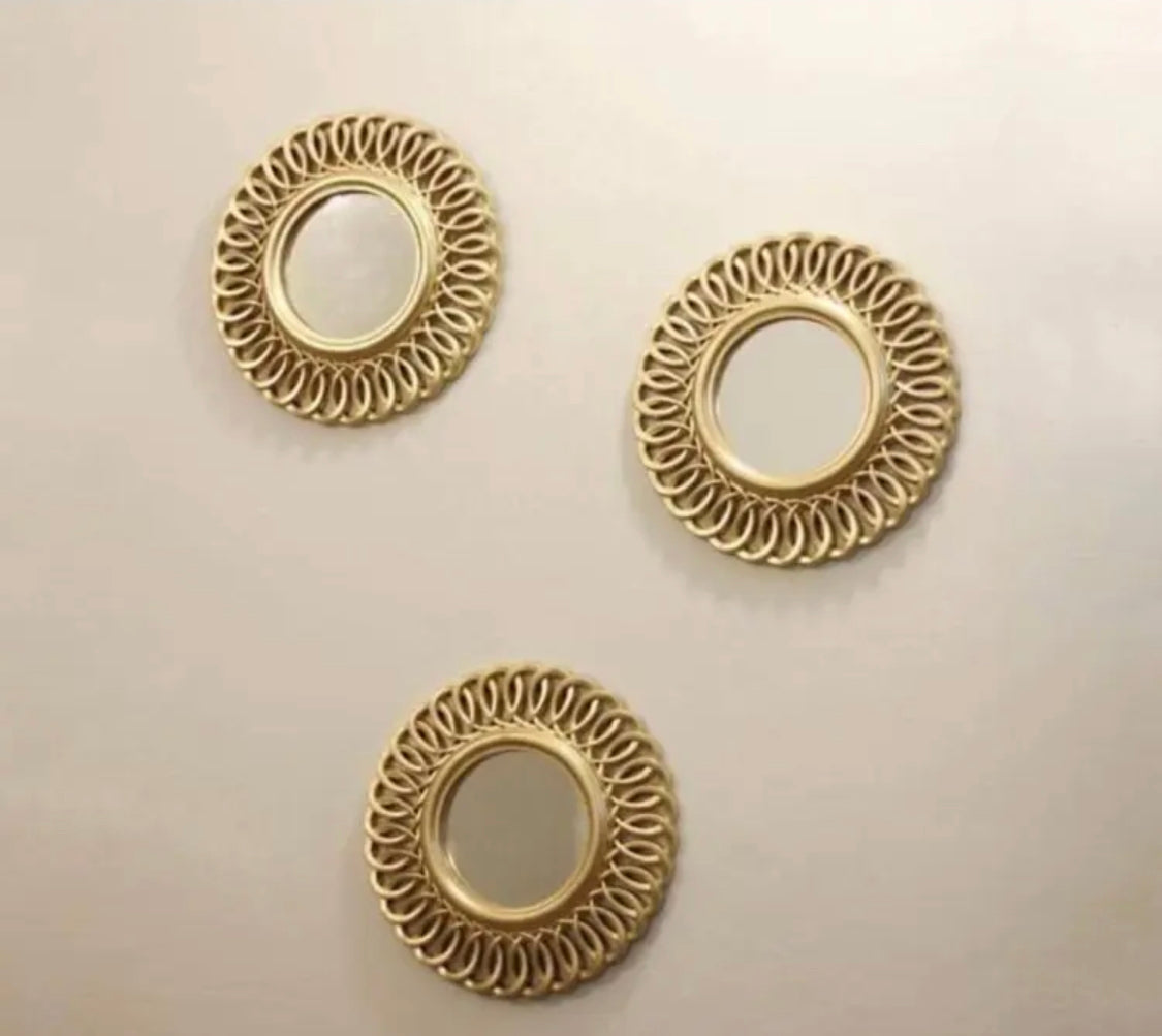 3 Pcs Wall Decoration Motifs