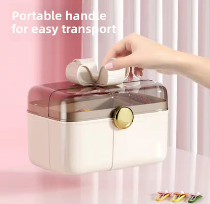 Dustproof Jewellery Makeup Organizer Box