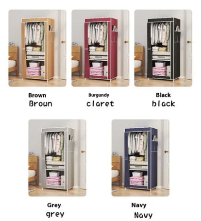 Dust proof Large Capacity Foldable Non-Woven Wardrobe