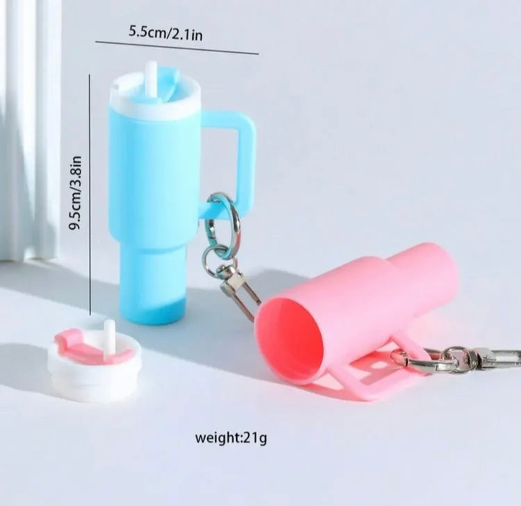 Mini Tumbler Storage Keychain