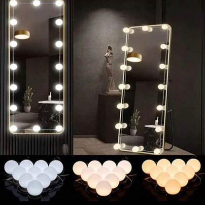 LED Light Vanity Bulbs with 3 Modes Changeable for Mirror