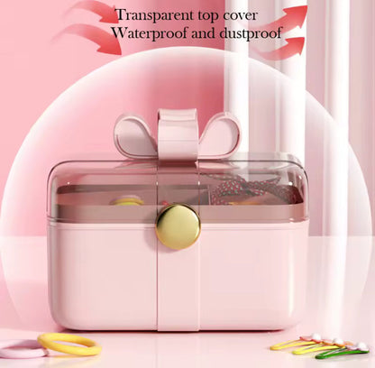 Dustproof Jewellery Makeup Organizer Box