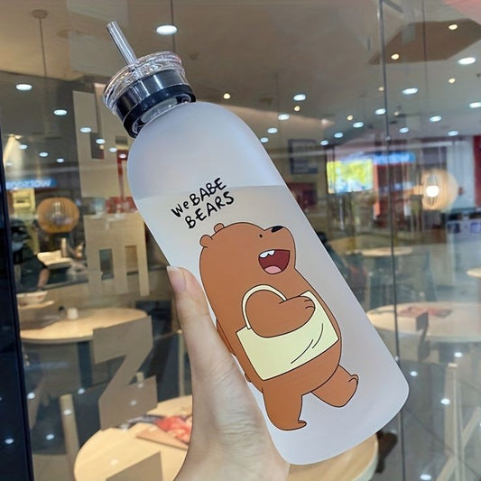 1000ml We Bare Bear Water Bottle