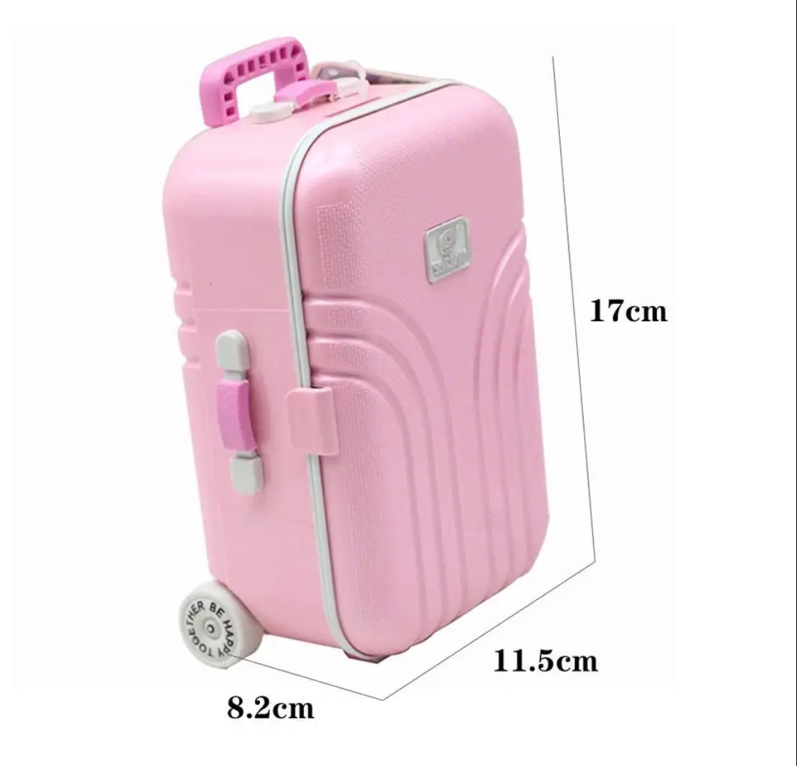 Suitcase Trolley Jewellery Organizer