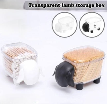 Sheep Design Cotton Holder Organizer
