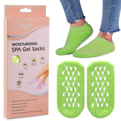 Silicone Moisturizing Gel Socks