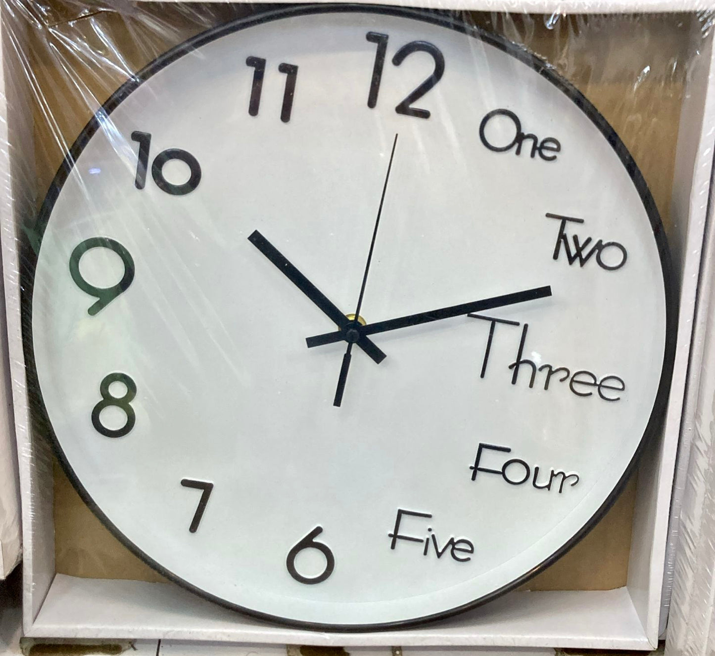 12 Inch Wall Clock for Home Decor