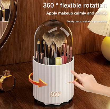 Rotating Brushes Holder with Lid