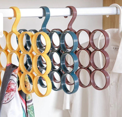 Multifunctional 15 Holes Scarf Storage Hanger