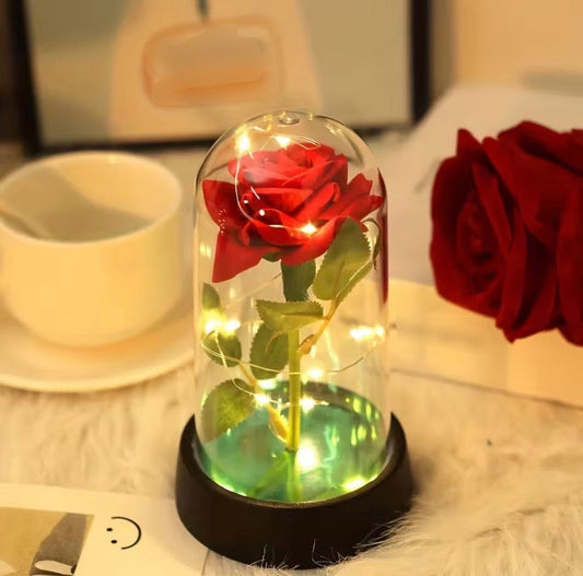 Led Light Rose Flower For Home Decor