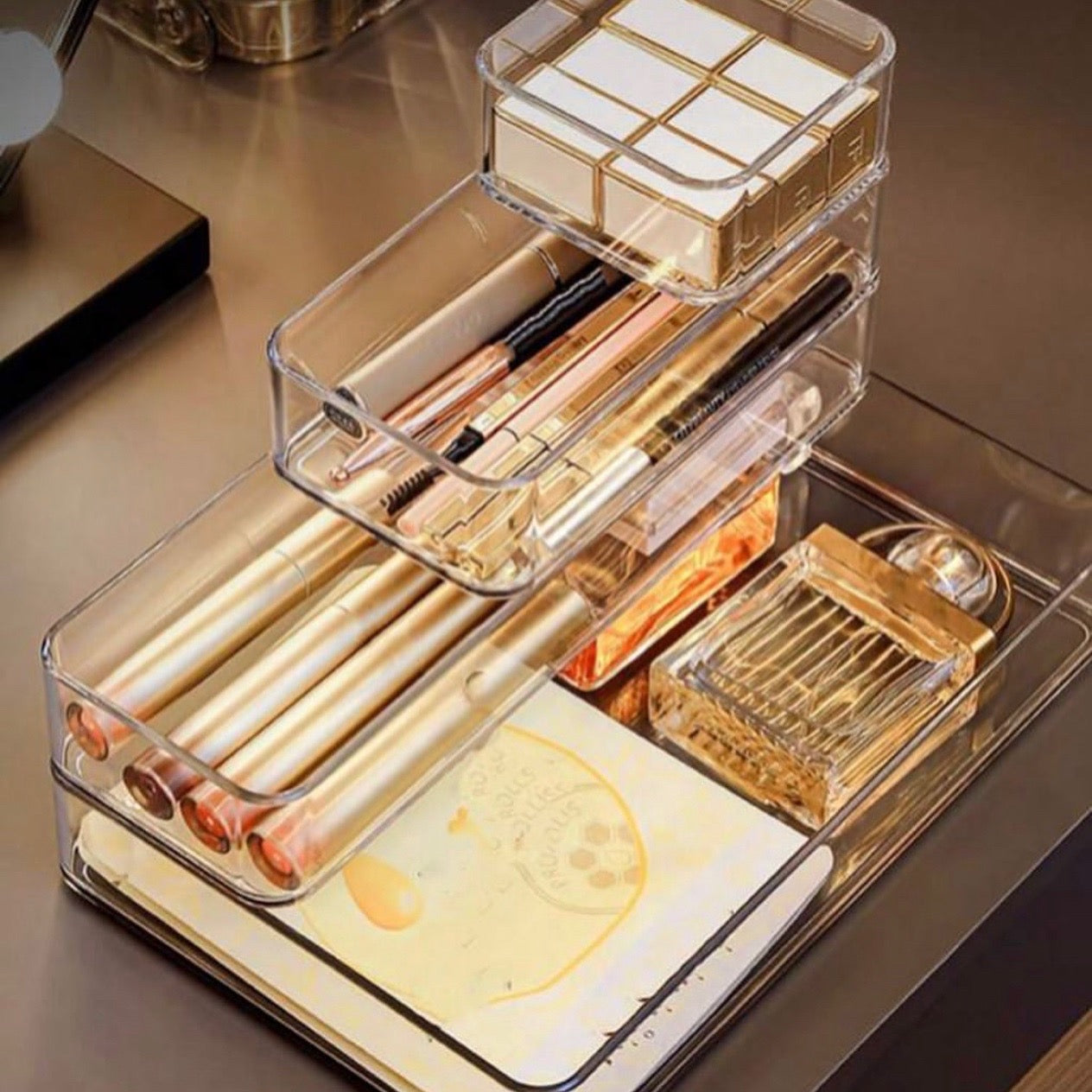 Acrylic Storage Box Cosmetic Drawer Organizers