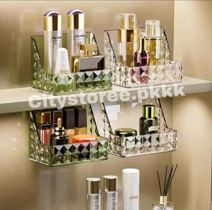 Wall Mounted Cosmetic Storage Organizer