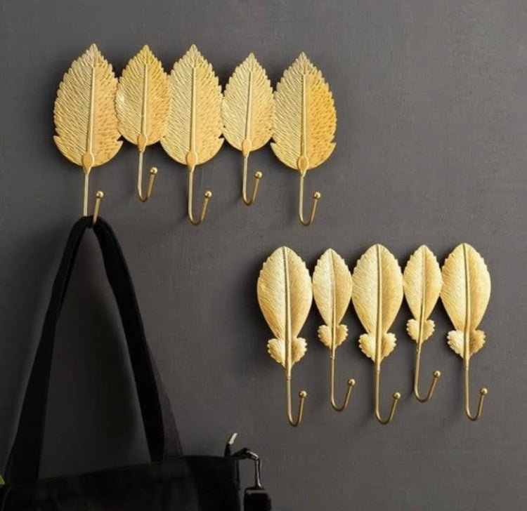 Metal Leaf Design Key Holder