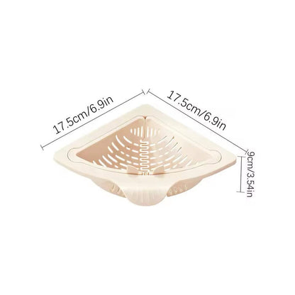 Magnetic Corner Sink Drain Basket