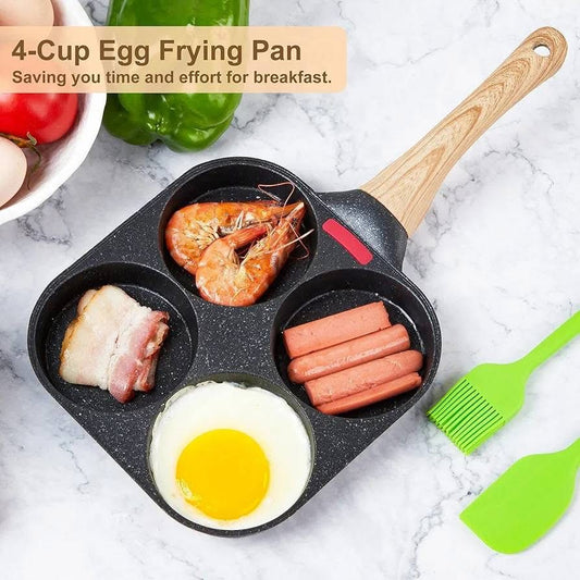 4 Portions Non-Stick Frying Pan