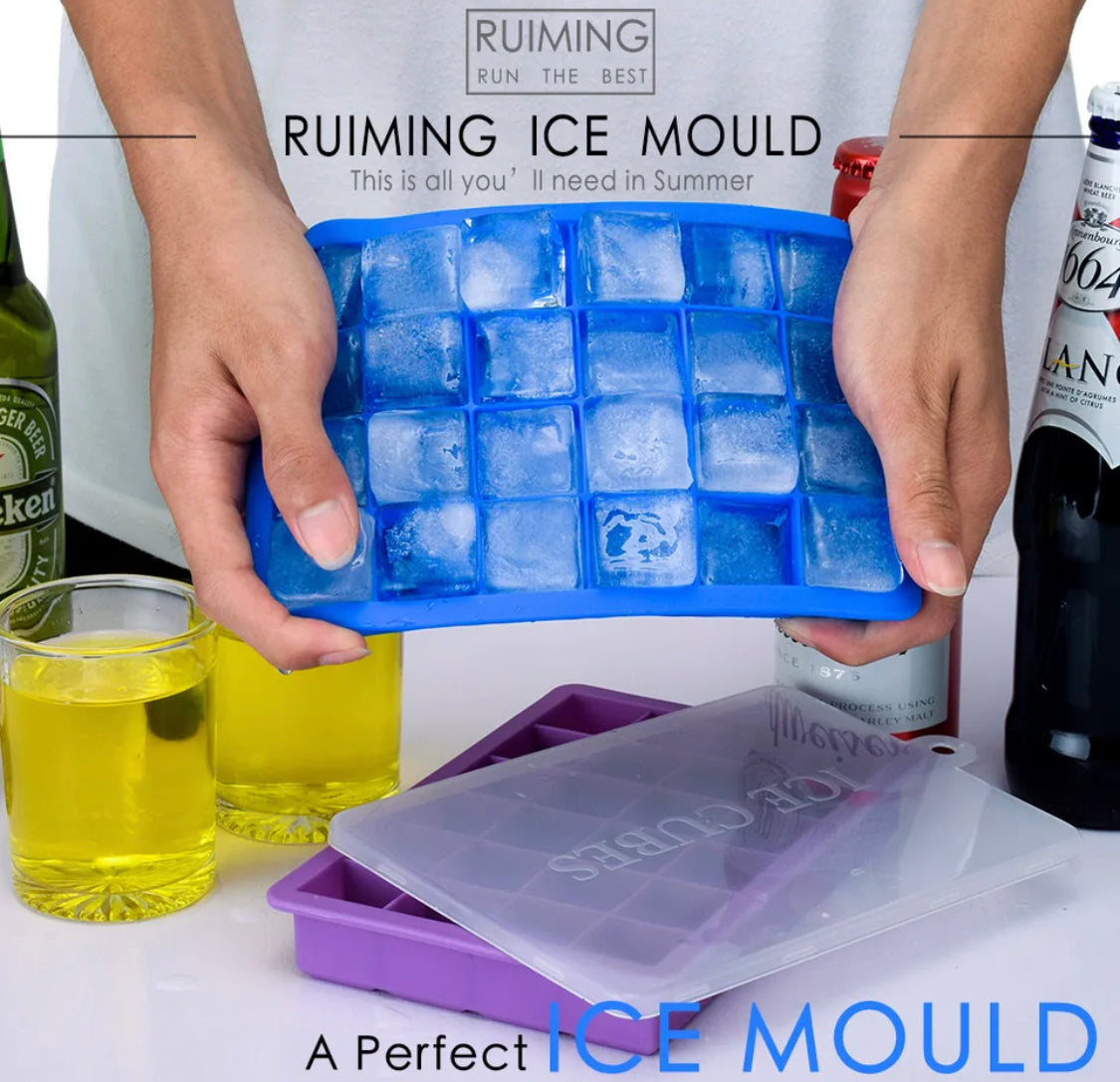 15 Grids Silicone Ice Cubes Tray Mold