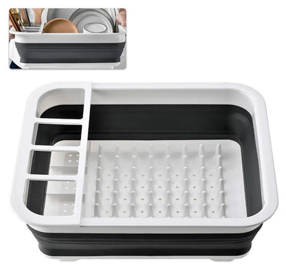 Dish Drainer Kitchen Foldable Rack