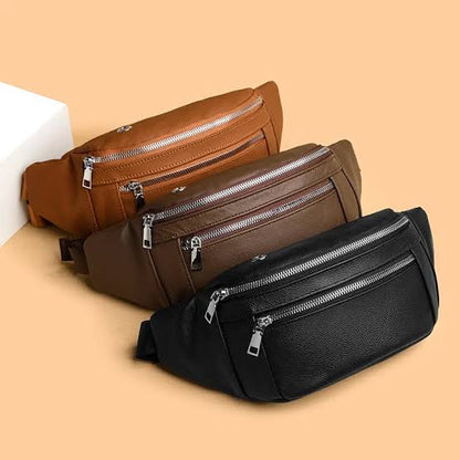 Mens Travel Crossbody Waist Bag