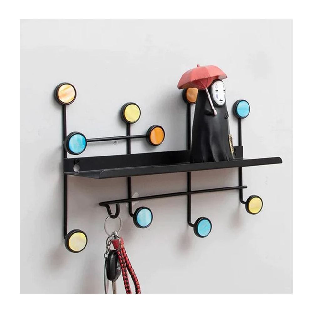 Wall-Mounted Metal Key Holder