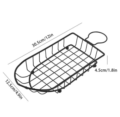 Snacks Tray Basket with Sauce Holder