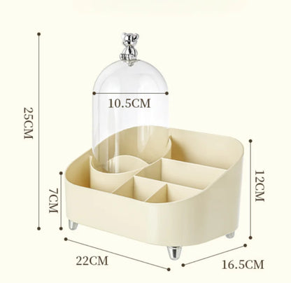 2 in 1 Brush Holder+Cosmetic Organizer