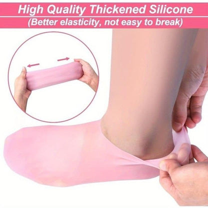 Silicone Moisturizing Gel Socks