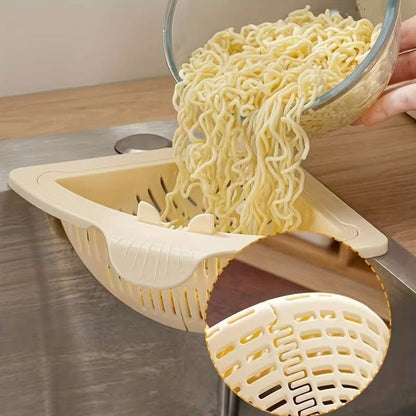 Magnetic Corner Sink Drain Basket