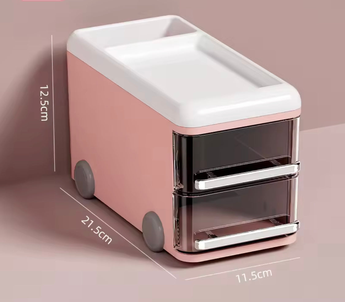 Bus Stationary Holder with Drawers