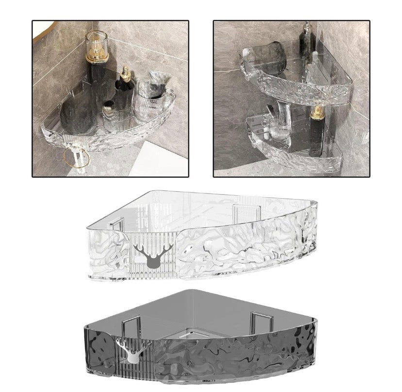 Glacier Wall-Mounted Shelf Rack