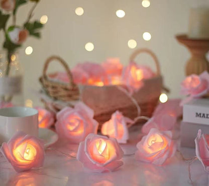 Rose Fairy Lights 3 Colour Available For Home Decor