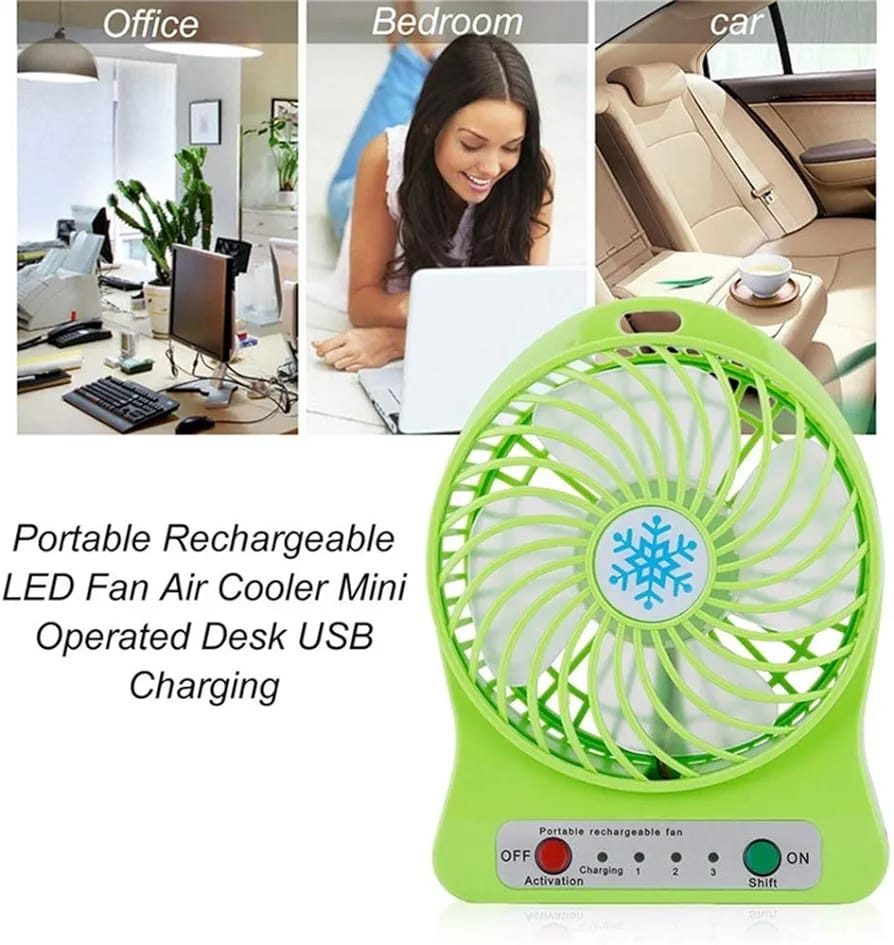 Rechargeable Portable Mini Fan