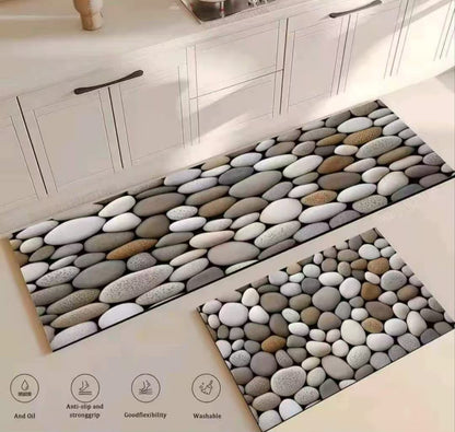 2 Pcs Non-Slip Floor Matt