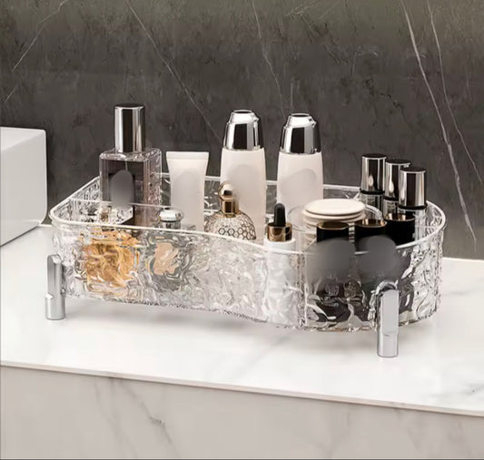 Makeup Vanity Tray with Brush Holder