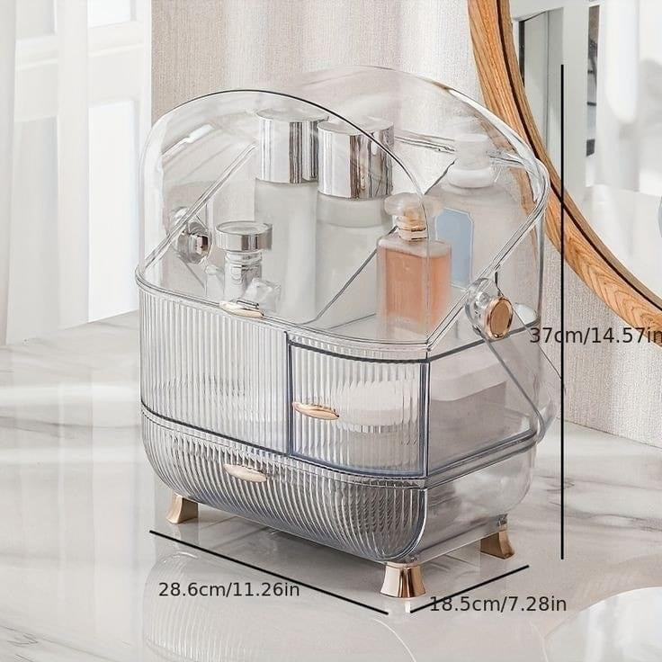 Large Capacity Dustproof Acrylic Cosmetic Makeup Organizer