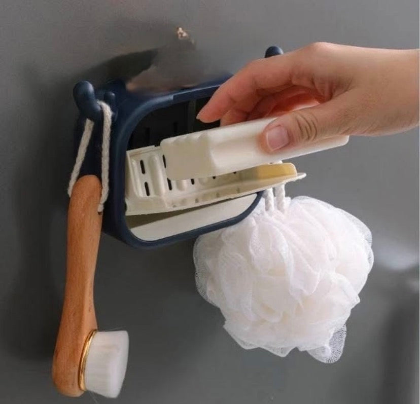 Wall-Mounted Cartoon Soap Holder