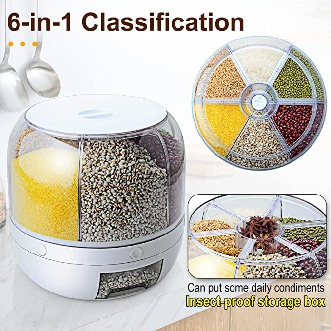 360 Rotating Rice Cereal Dispenser