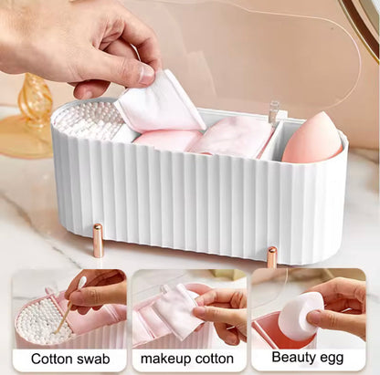 Cosmetic Storage Box with Lid