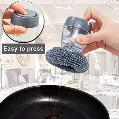 Dish Washing Brush with Storage