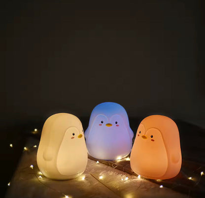 7 Colours Penguin Led Night Lamp