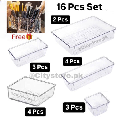 Acrylic Storage Box Cosmetic Drawer Organizers