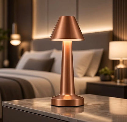 Rechargeable 3 Modes Metal Touch Lamp