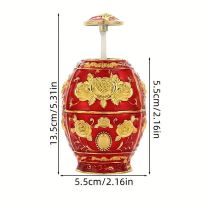 Rose Egg Shaped Toothpick Holder