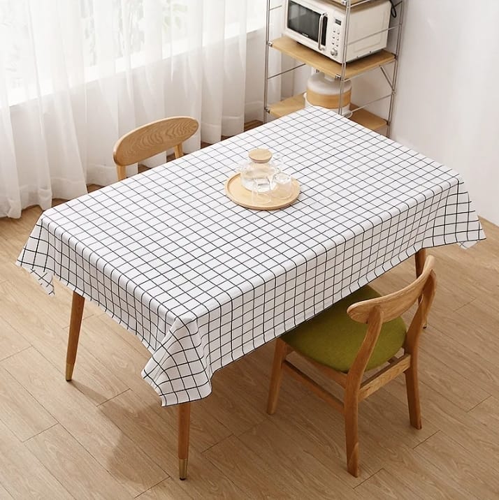 Water & Oil Proof Table Cloth For Dining Tables