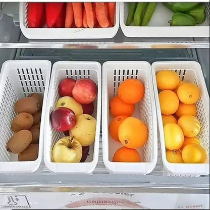 Kitchen Organizer Fridge Storage Basket