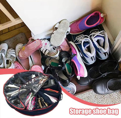 12 Pairs Round Shape Shoe Storage Organizer